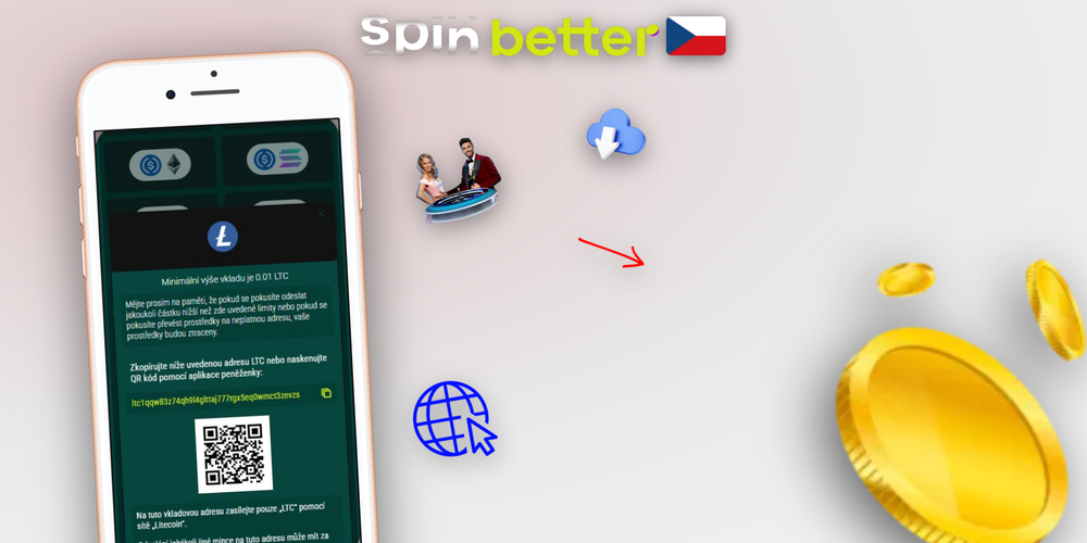 Infografika srovnávající platební metody a limity vkladu na Spinbetter