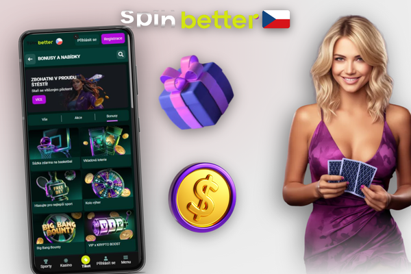 Spinbetter bonus za registraci — zadání promo kódu v mobilním formuláři