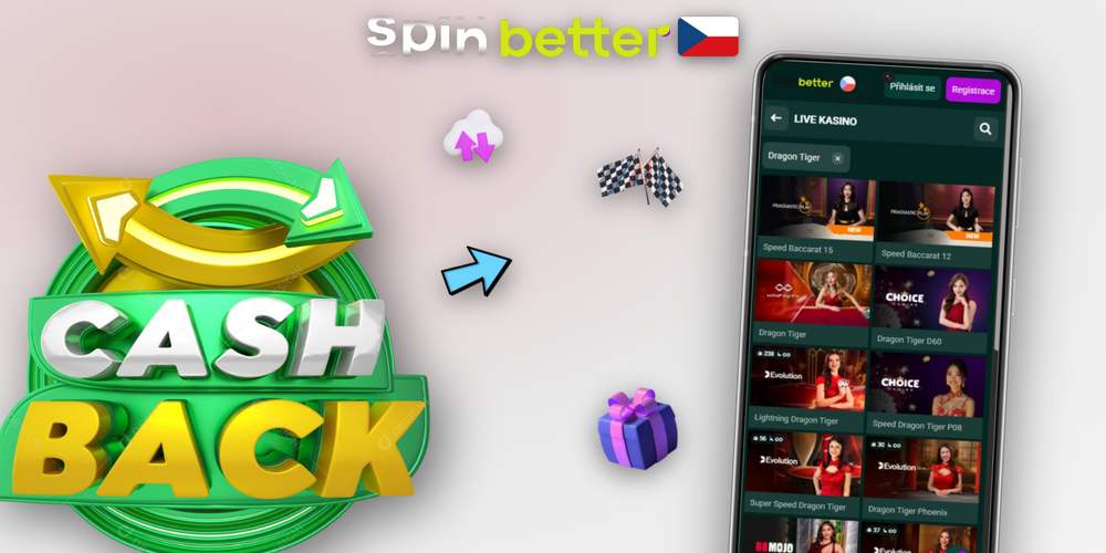 Tři smartphony s otevřenou Spinbetter aplikací – sport, ruleta a sloty na jednom snímku